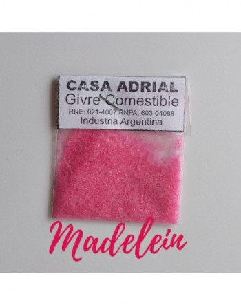 Brillantina Comestible Fino Rosa Nº02 X1