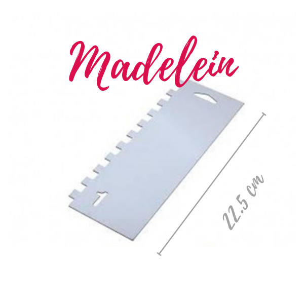 Scraper n1 acero inoxidable Doña Clara - Madelein® - Tienda de reposteria y bazar