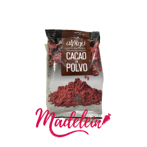 Cacao En Polvo Amargo Alpino Lodiser  x 180Gr