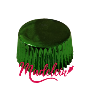 Pirotin Cupcake nº10 Metalizado Verde x 10