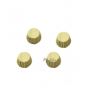Pirotin cupcake nº8 amarillo pastel x 10