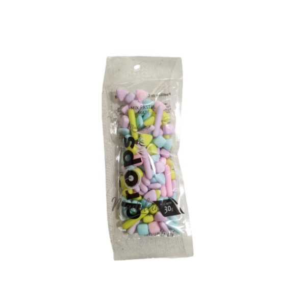 Perlas Drops Mix Miniperlas pastel Pastelar 35gr - Madelein reposteria y bazar