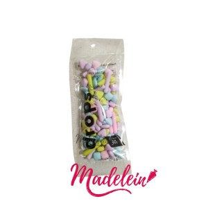 Perlas Drops Mix Miniperlas pastel Pastelar 35gr  - Madelei insumos de pasteleria