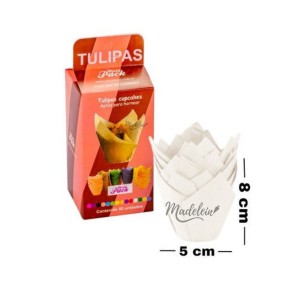 Tulipas De Papel Blanca (Mpack) Tulpl12