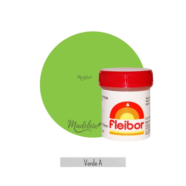 Colorante En Pasta Fleibor Verde (A) X1 - Madelein®
