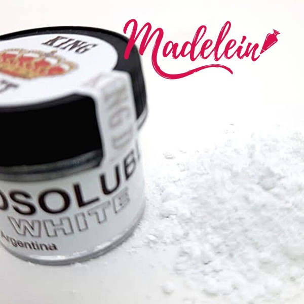 Colorante liposoluble King Dust White Blanco - Madelein