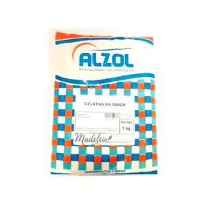 Gelatina sin sabor Alzol x kg - Madelein