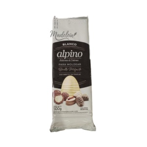 Chocolate Alpino Lodiser En Tabletas Blanco 1X500Grs