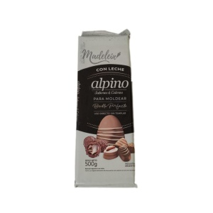 Chocolate Alpino Lodiser Tableta Con Leche 500grs - Madelein tienda de reposteria