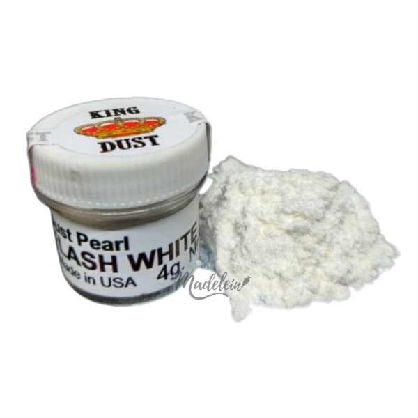 King Dust Stearling pearl Flash White . dust pearl - Madelein®