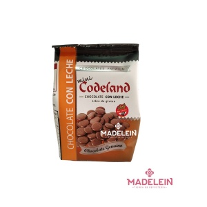 Chocolate Leche Codeland sin tacc 200gr - Madelein® -Tienda