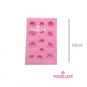 Molde silicona rosa 13 flores variedad - Madelein® Tienda de repostería y bazar