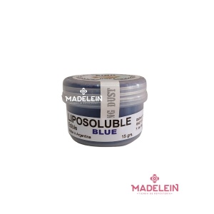 Colorante liposoluble azul King Dust 15gr - Madelein® - Tienda de reposteria