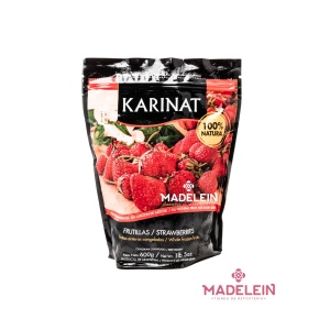 Frutllas congeladas Karinat x 600gr - Madelein® - Tienda de reposteria y pasteleria