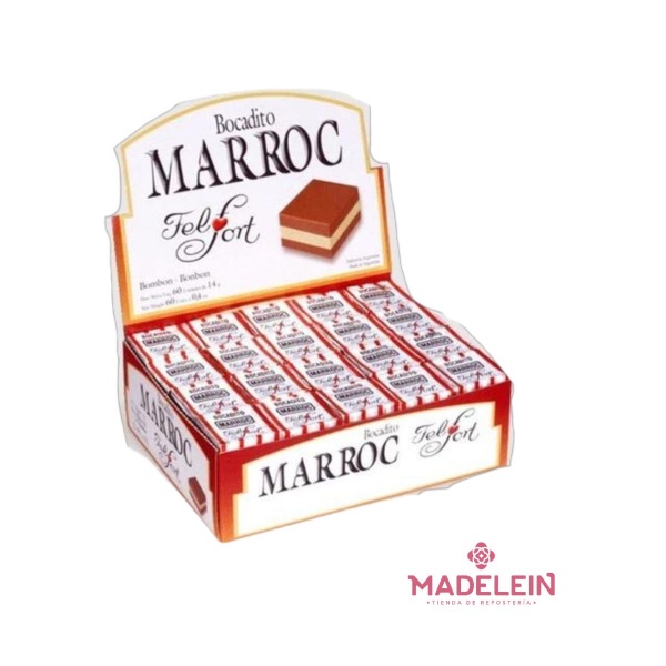 Bocadito Fel-fort marroc x 60 - Madelein® - Tienda de reposteria, pasteleria y bazar