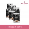 Chocolate Alpino Pins Leche 6 x 1kg Caja Cerrada - Madelein® - Tienda de reposteria pasteleria y bazar