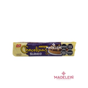Chocolinas chocolate Blanco Bagley x 250gr - Madelein® - Tienda de reposteria, pasteleria y bazar