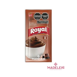 Postre Chocolate Royal x 65gr- Madelein® - Tienda de reposteria, pasteleria y bazar