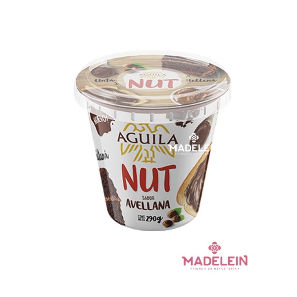 Relleno Aguila Nut Sabor Avellana x 290gr - Madelein® - Tienda de respoteria, pasteleria y bazar