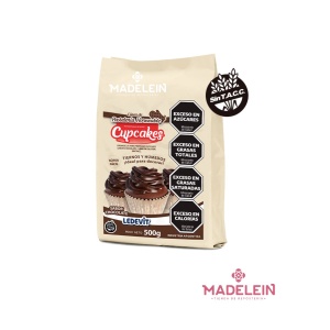 Premezcla Para Cupcakes De Chocolate Ledevit x 500gr - Madelein® - Tienda de reposteria, pasteleria y bazar