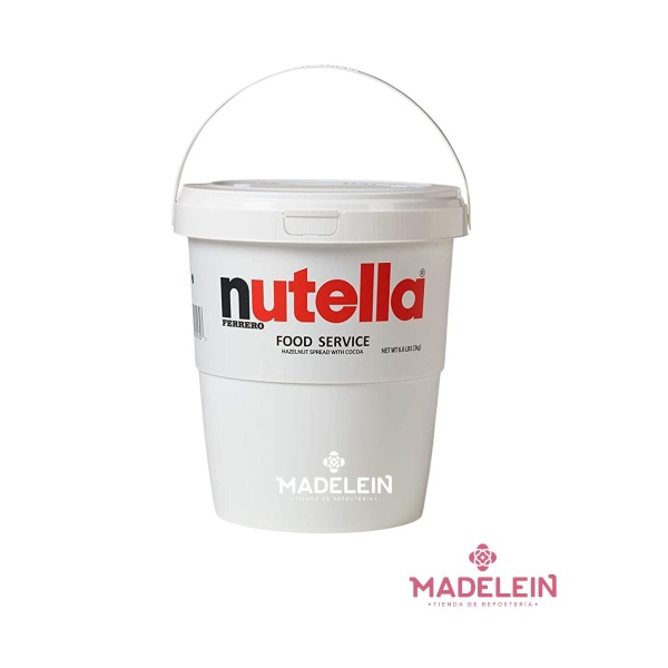 Balde pasta ferrero para untar sabor nutella x 3kg - Madelein® - Tienda de reposteria, pasteleria y bazar