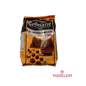 Chocolate Con Leche baño Codelatte Codeland 500gr - Madelein® - Tienda