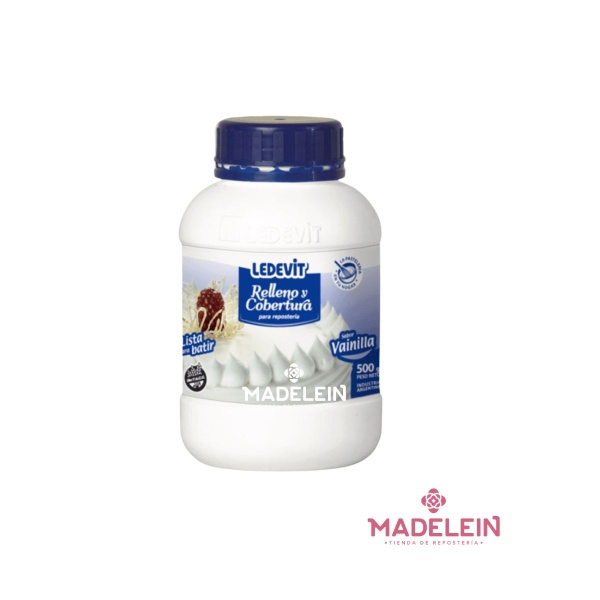 Crema Ledevit Vainilla 500gr - Madelein® - Tienda