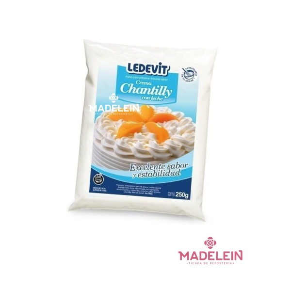 Crema Chantilly Ledevit 250gr - Madelein® - Tienda