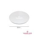 Disco Redondo Fibrofacil Blanco 20cm | Madelein® - Tienda