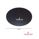 Base redonda fibrofacil negra 24cm - Madelein® - Tienda