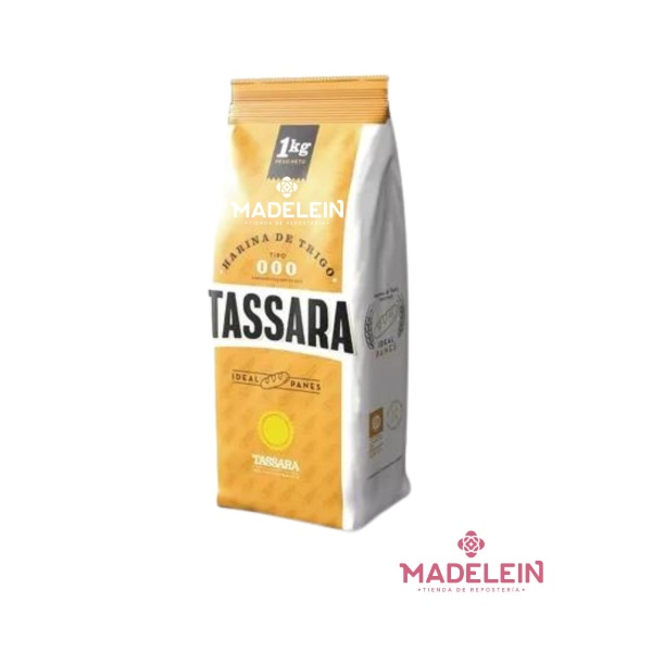 Harina 000 3 Ceros Tassara x 1kg | Madelein® - Tienda