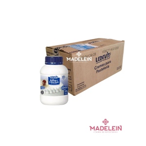 Crema Ledevit Vainilla Caja 8 x 500cc- Madelein® - Tienda de respoteria, pasteleria y bazar