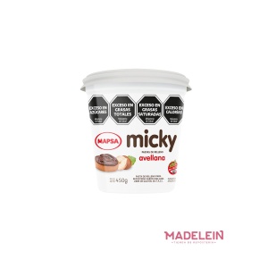 Pasta Mapsa Micky Relleno Avellanas x 450gr - Madelein® - Tienda