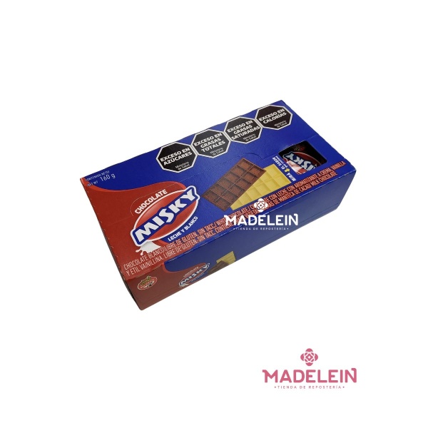 Chocolatin Blanco Misky Arcor x 20u  x 8gr - Madelein® - Tienda