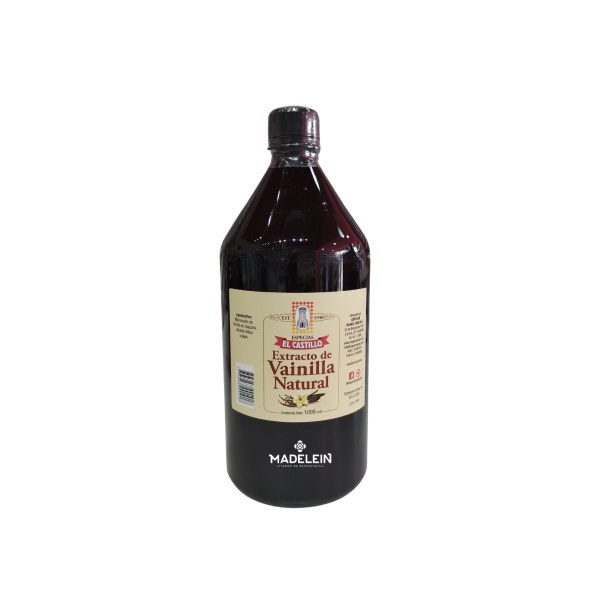 Extracto de vainilla El Castillo x 1lt Madelein® Extracto de vainilla El Castillo x 1lt Madelein®