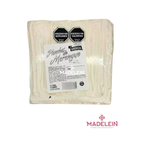 Disco Merengue Urquiza cuadrado 20x20cm 230gr - Madelein® - Tienda